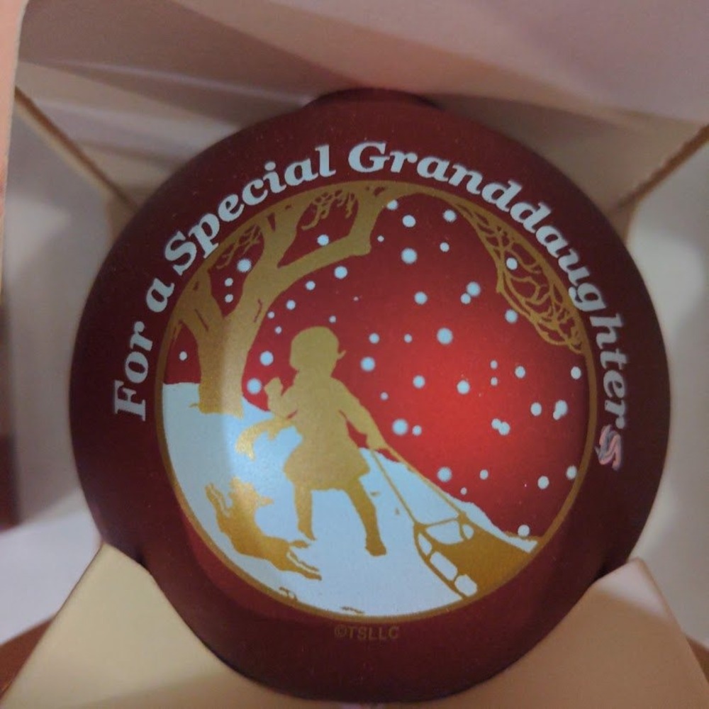 Vintage Family Christmas Ornaments Lof of 6 Enchanted Forest Glass 2005 New - Picture 10 of 11